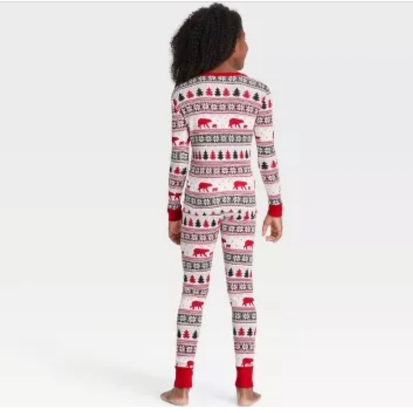 NWOT Wondershop 2 piece Pajama Set Girls Size 8 - Picture 2 of 6